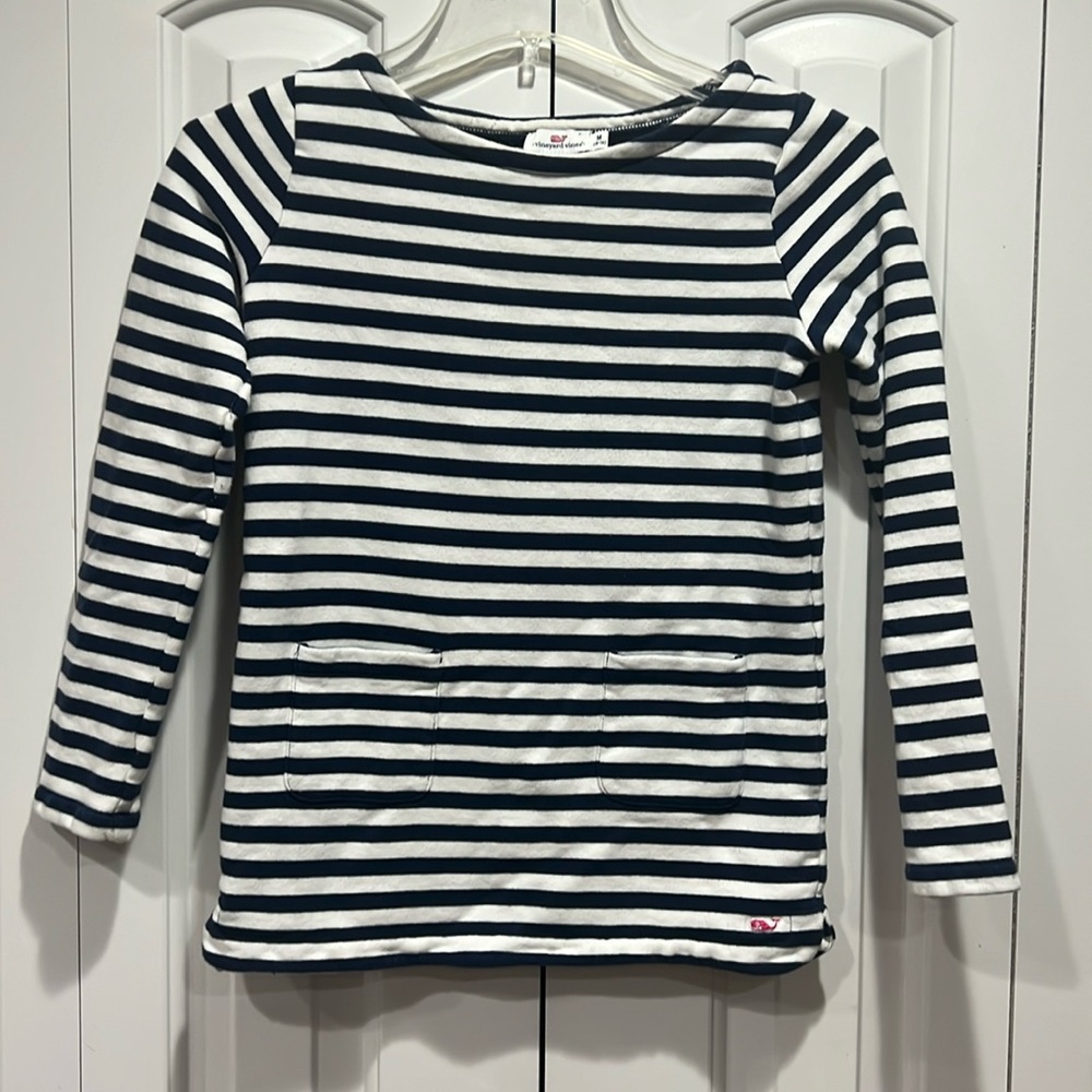 Vineyard Vines Girls Pullover- Soft Cotton. Size:M NEW